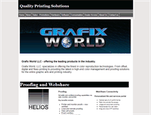 Tablet Screenshot of grafixworldllc.com